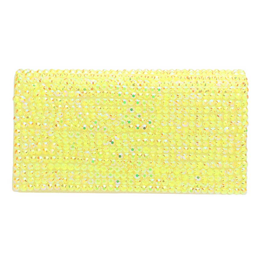 Stunning Iridescent Evening Clutch