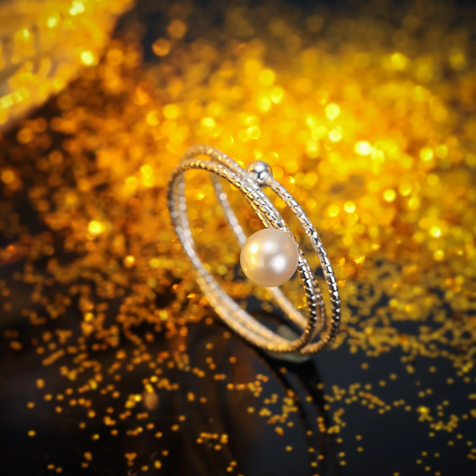 Elegant Simplicity Pearl Ring