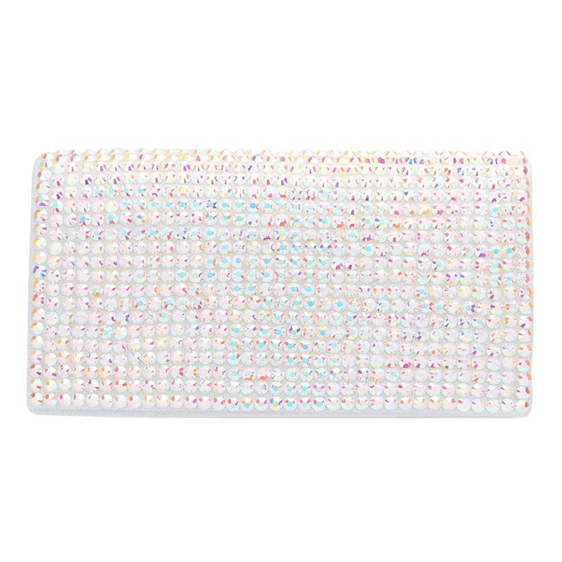 Stunning Iridescent Evening Clutch