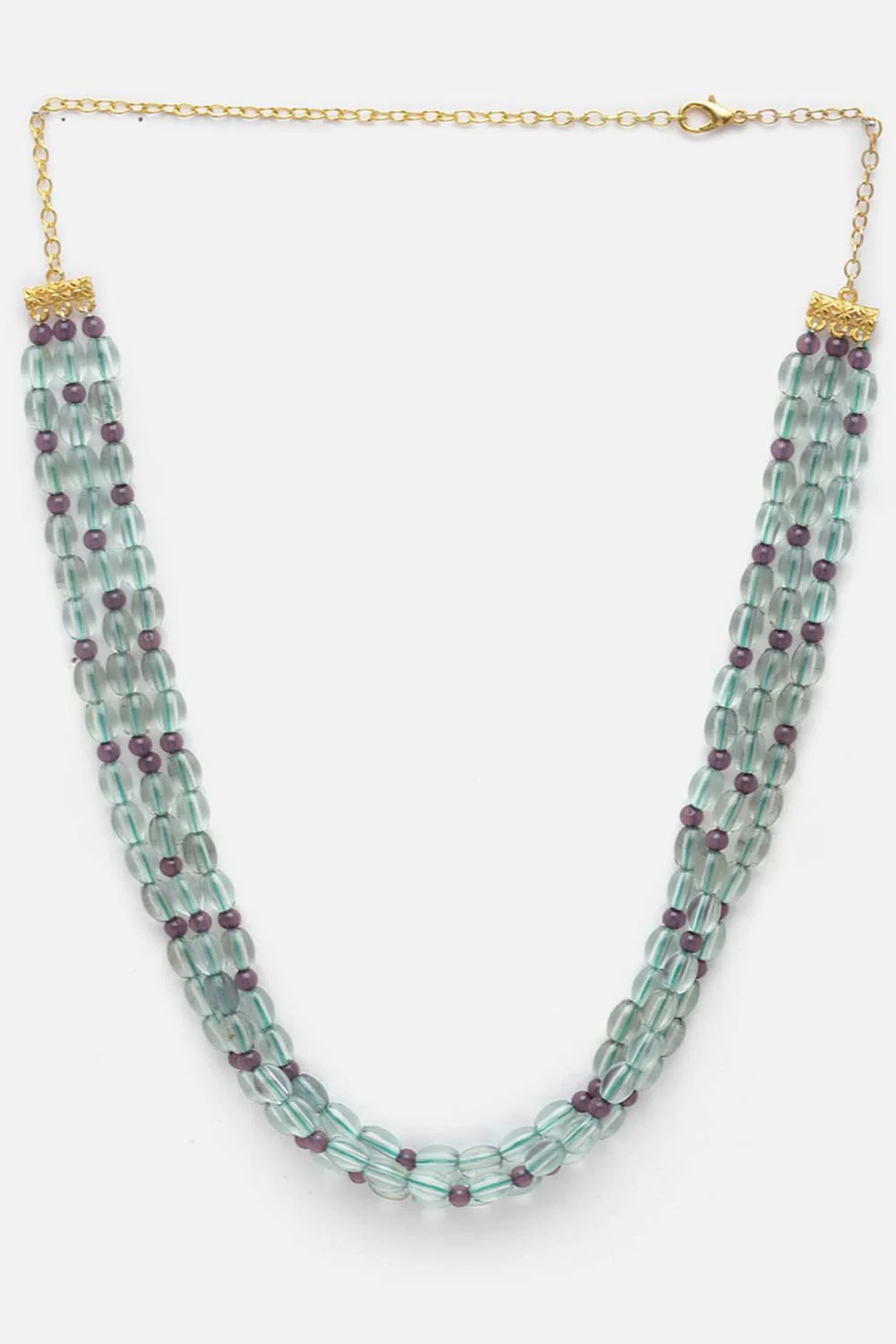 Elegant Multistrand Bead Necklace