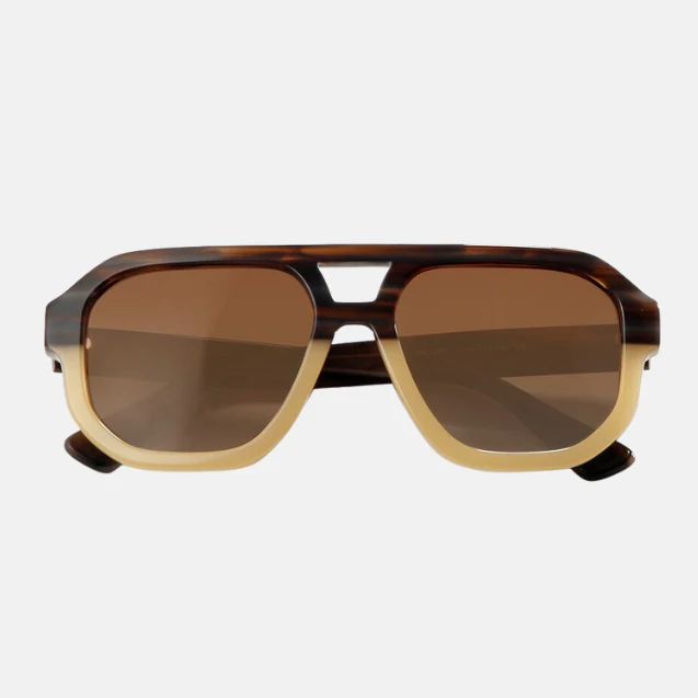 Classic Tortoise Shell Aviator Sunglasses