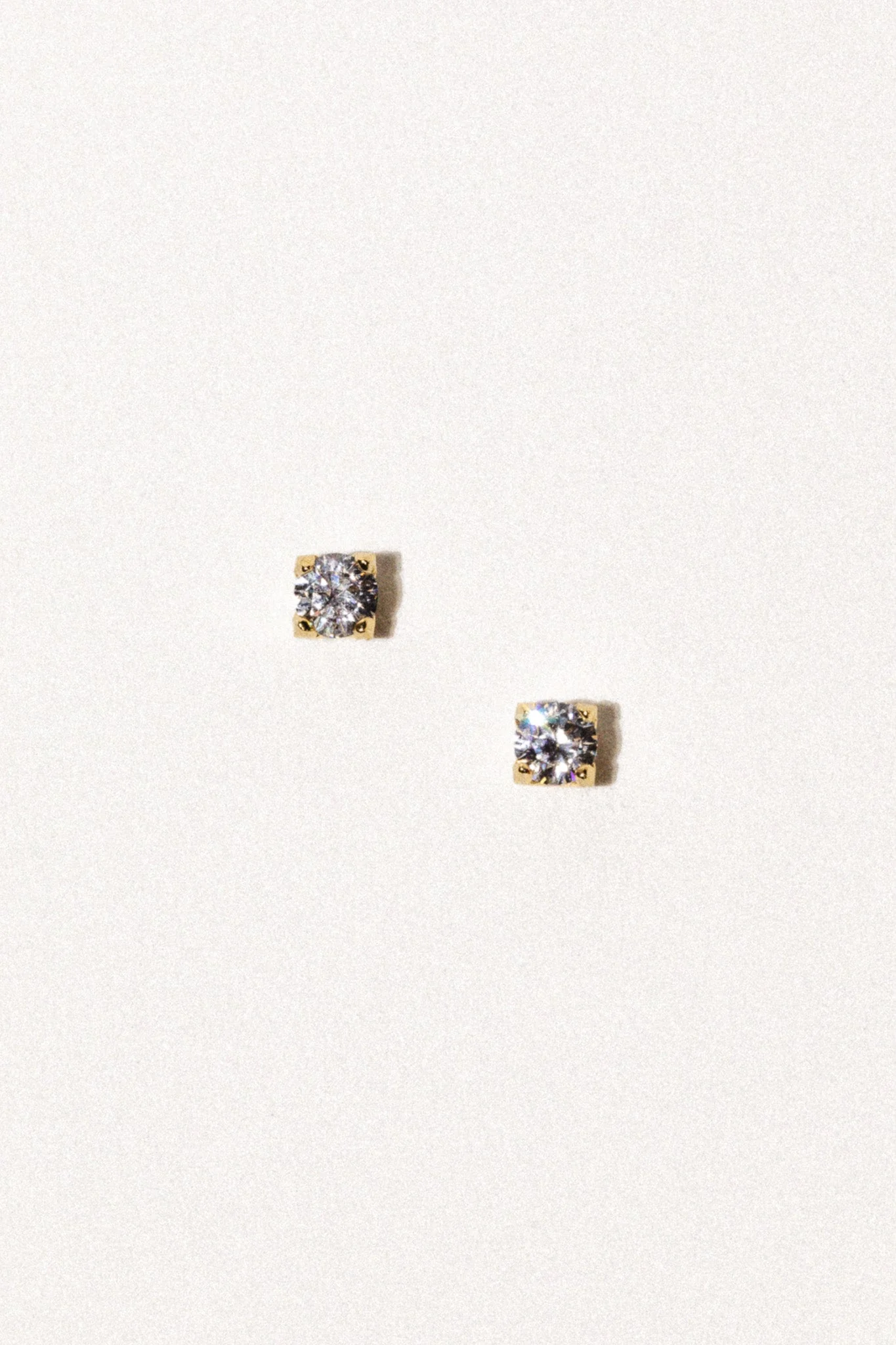 Elegant Cubic Zirconia Stud Earrings