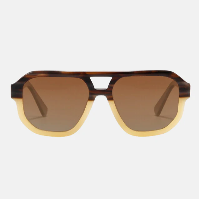 Classic Tortoise Shell Aviator Sunglasses