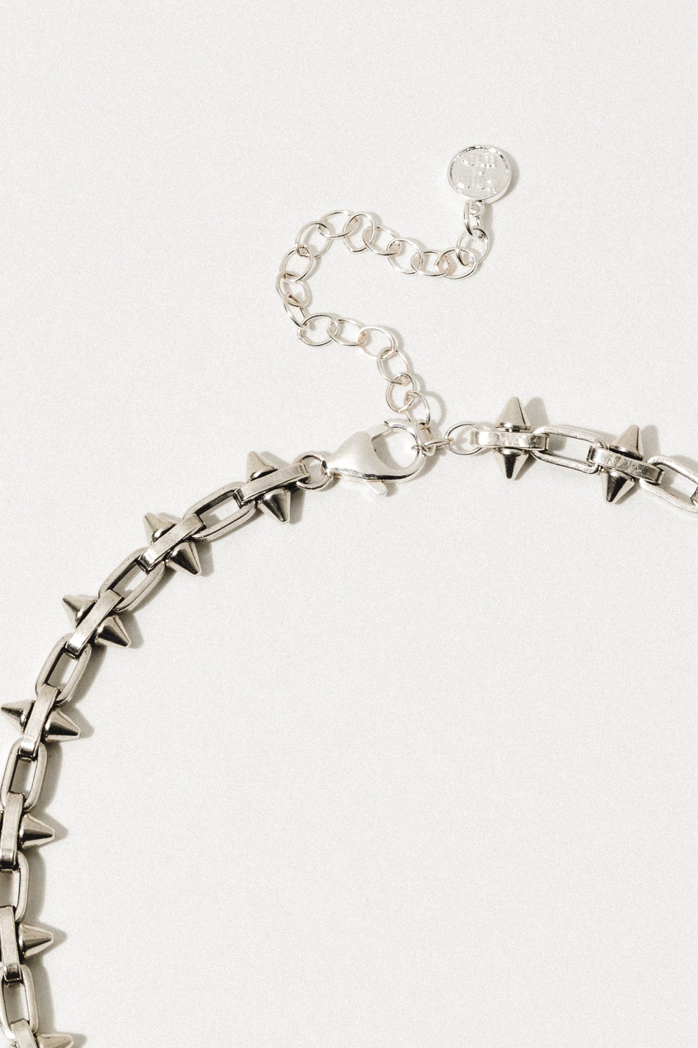 Edgy Spike Chain Necklace