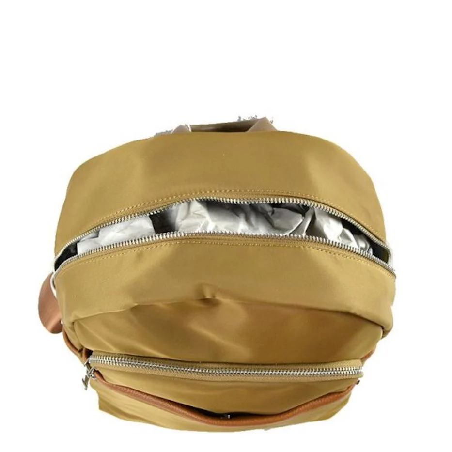 Stylish And Functional Tan Backpack