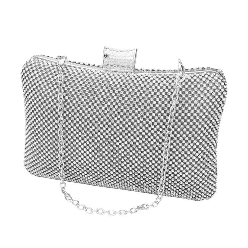 Chic Chainmail Evening Clutch