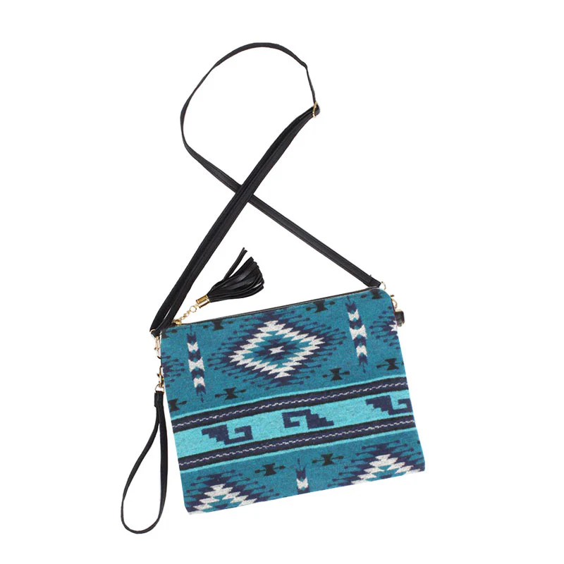 Chic Tribal Pattern Crossbody Bag